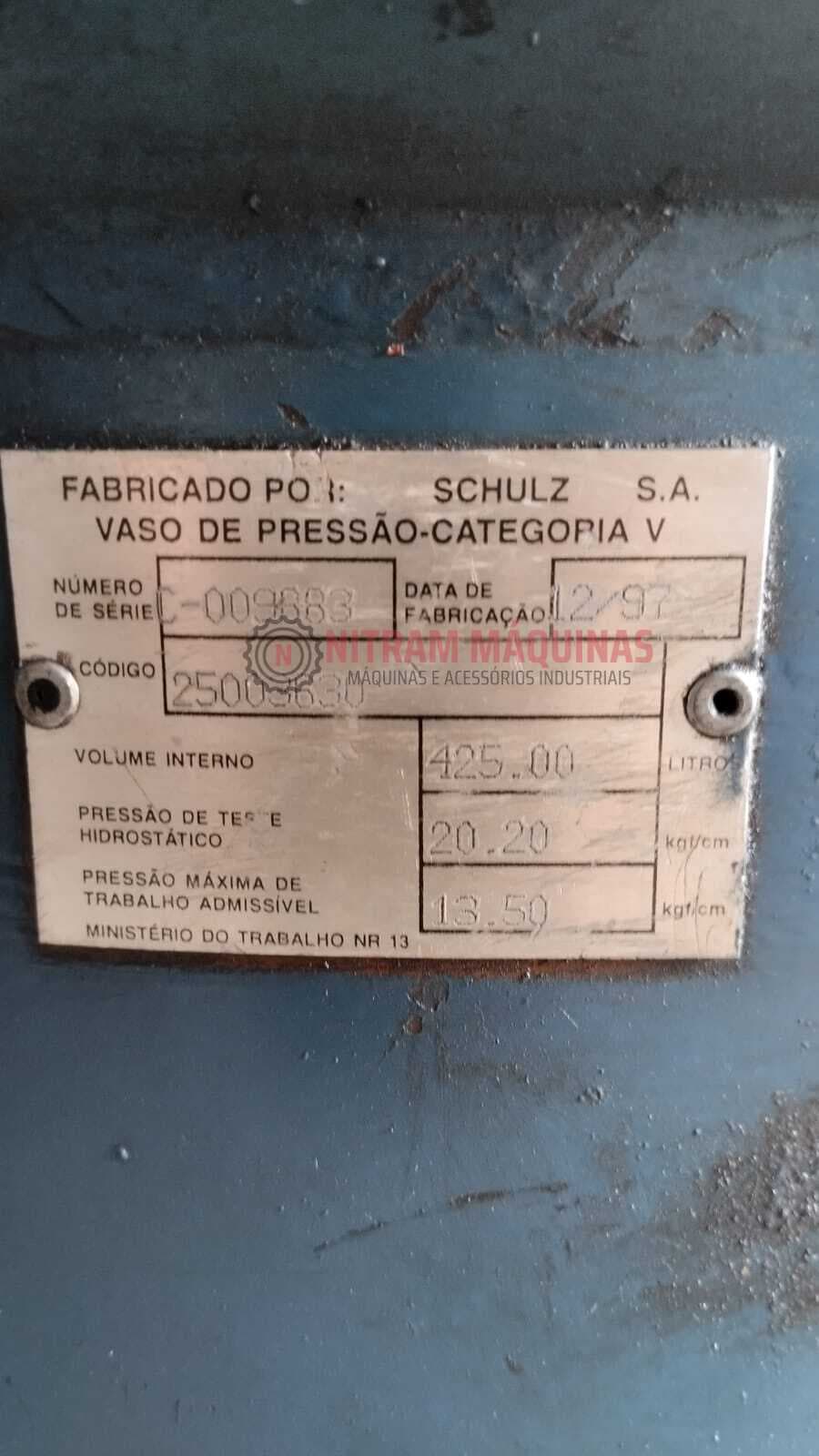 RESERVATÓRIO DE AR COMPRIMIDO SCHULZ
