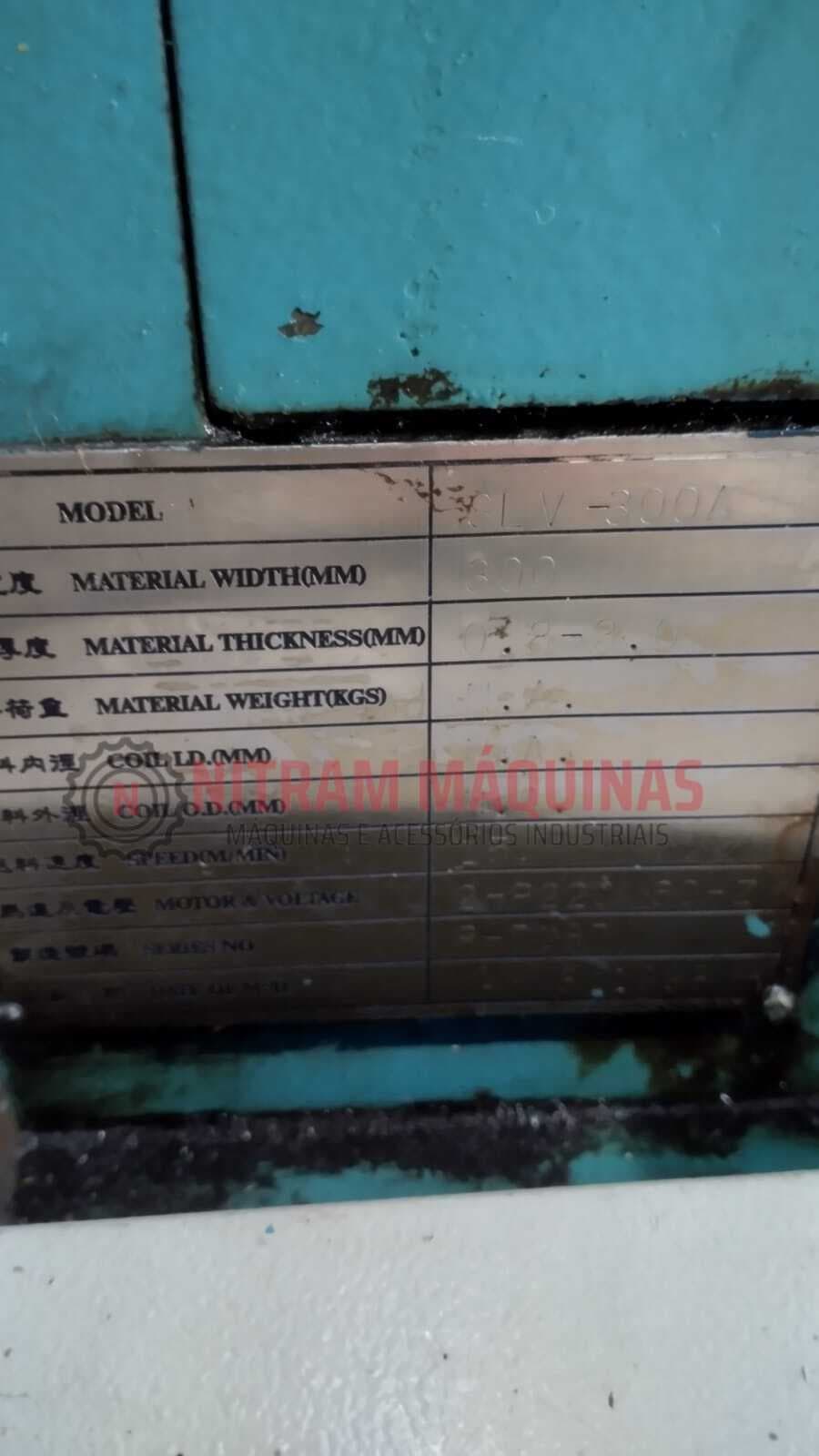 ENDIREITADOR MECÂNICO DE CHAPAS PARA PRENSAS, 300MM