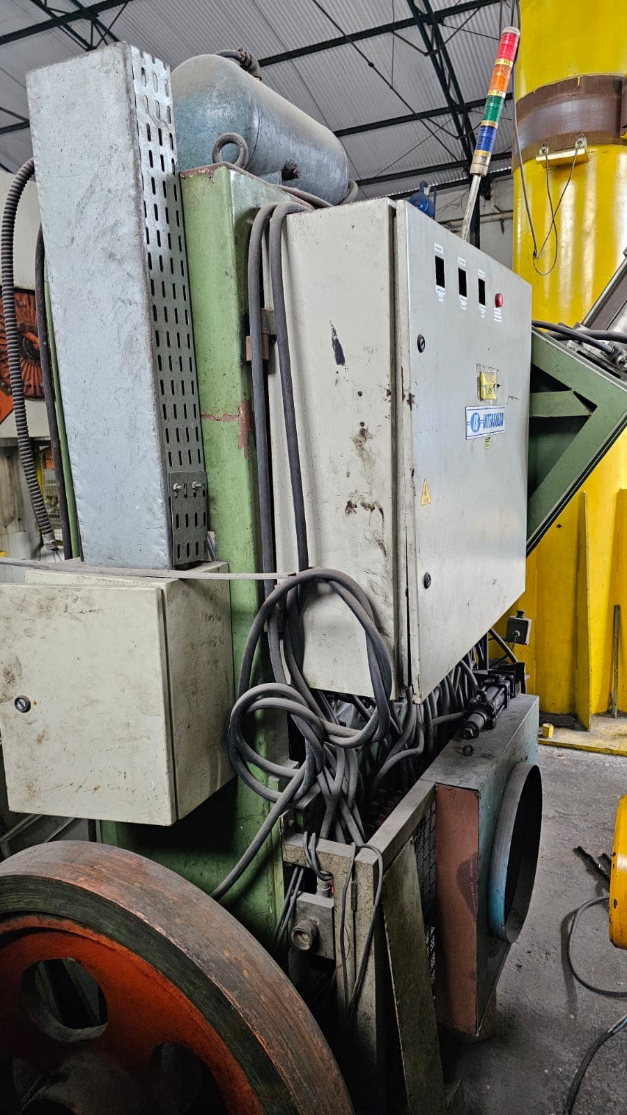 MÁQUINA DE SOLDA PROJEÇÃO INTERSOLDA, MOD. PR 220/500 D